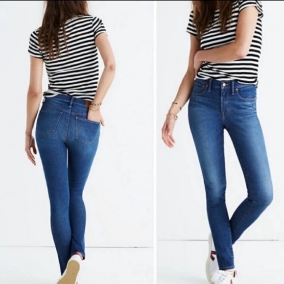 Madewell Denim - Madewell 9” Mid Rise Skinny Jeans Size 30